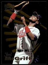 1996 Pinnacle Zenith Fred McGriff Atlanta Braves #10