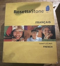 Rosetta Stone French Level 2-5 Language Learning no DISC 1