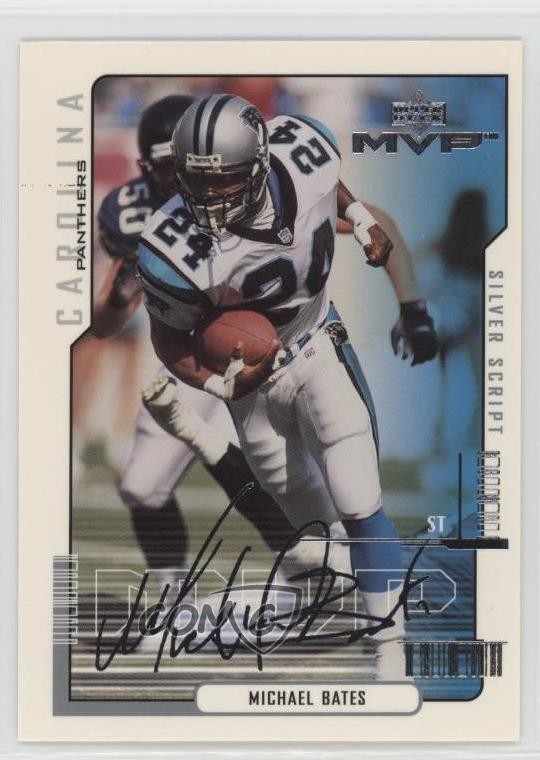 2000 Upper Deck MVP Silver Script Michael Bates #27 1my2