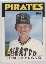 1986 Topps Traded Jim Leyland #66T HOF sq1