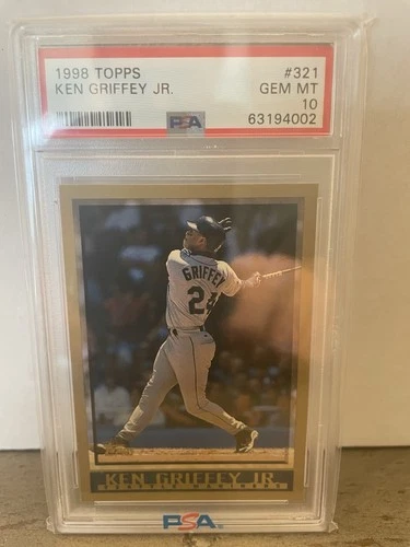 1998 Topps - Ken Griffey Jr #321 PSA 10