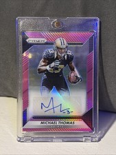 2016 Panini Prizm Autograph Michael Thomas #RA-MTH Pink Prizm (AU)