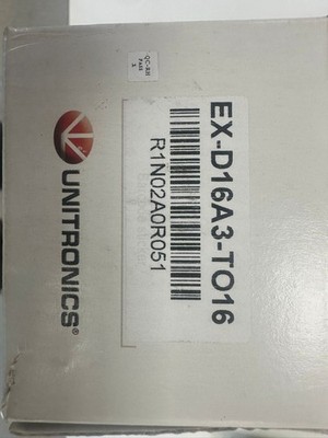 UNITRONICS- EX-D16A3-TO16 E/A Erweiterungsadapter mit 16DI/16TO/3AI (nur mA)