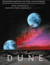 David Paich signed 8x10 photo Toto Band Singer Dune Music RARE COA LOOK!