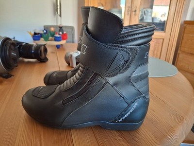 Motorradstiefel FLM Kurzschaft, Größe 41