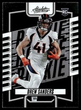 2023 Panini Absolute Drew Sanders Denver Broncos #177
