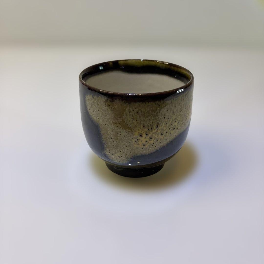 Kutani Ware Sake Cup Japanese Kutani Ceramics Traditional Pottery