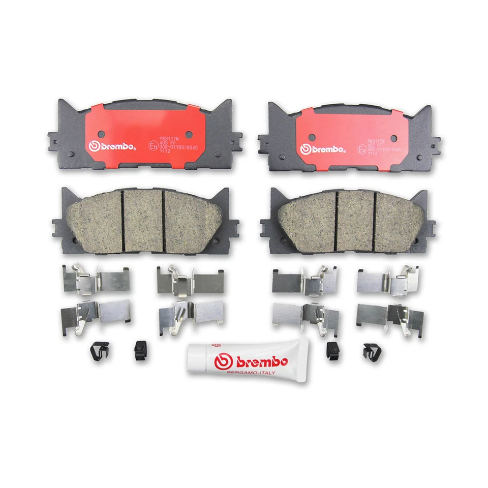 Juego de pastillas de freno de disco delanteras traseras rotor de freno de disco para Toyota Avalon 2008-2011 Foto 3 de 4