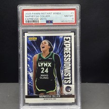 2025 PANINI INSTANT WNBA EXPRESSIONISTS #1 NAPHEESA COLLIER PSA 8