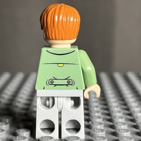 Lego Arthur Weasley 4840 Sand Green Open Jacket Harry Potter Minifigure hp089 2Y