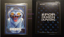 KPOP DEMON HUNTERS NETFLIX SONY MOVIE KAYOU CARD PROMO DERPY TIGER RUMI HUNTR/X