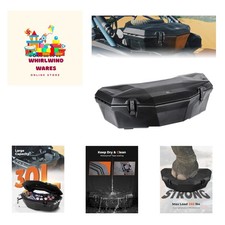 Reinforced Hitch-mount X3 Cargo Box 8 Gallon Capacity For Outdoor Adventures