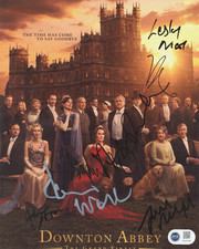 Downton Abbey Signed 10x8 Photograph ACG CERT AG76430 The Grand Finale