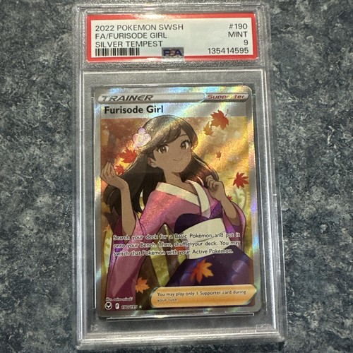 Furisode Girl graded PSA 9 for sale on eBay