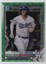 2021 Bowman Chrome Prospects Green Shimmer Refractor 19/99 Kody Hoese 03bh
