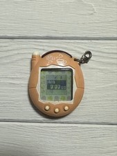 Tamagotchi Connection V2 Milk Tea Brown Bandai 2004 Keitai Plus Tested Used JP