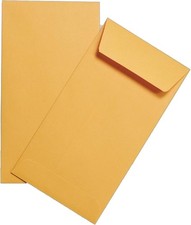 Guardian 7 Paper Coin Envelopes - Made in America with Gummed 500, Brown
