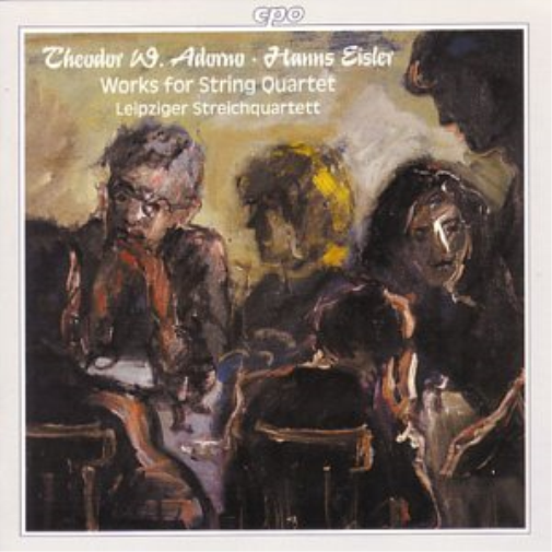 Leipzig String 4Tet Adorno/eisler/works for String Quartets (CD) Album