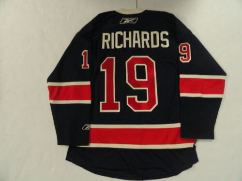 BRAD RICHARDS SIGNED NEW YORK RANGERS 85TH ANNIVERSARY JERSEY LICENSED - Picture 1 of 2
