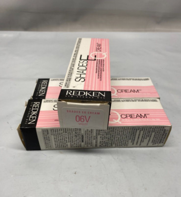 LOT OF 3 Redken Shades EQ Cream Equalizing Conditioning Color 2.1 oz, 06V Violet