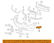 TOYOTA OEM 02-10 SC430 Bumper Components-Bumper Cover Retainer Brkt 5253624031