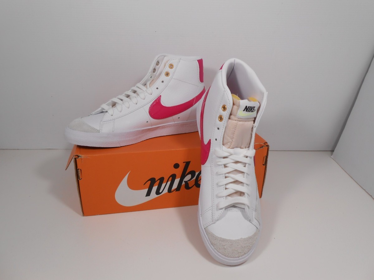 Pink White Blazer Mid 77 Trainers Nike Sportswear Womens Blazer