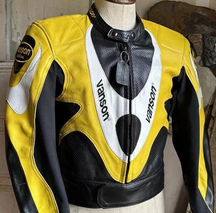 VANSON Jacket UNWORN 42 STAR SPORTRIDER Competition Leather VANSON Jacket UNWORN 42 STAR SPORTRIDER Competition Leather