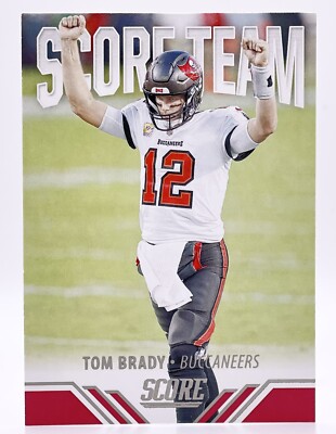 2021 Panini Score Team Tom Brady Tampa Bay Buccaneers