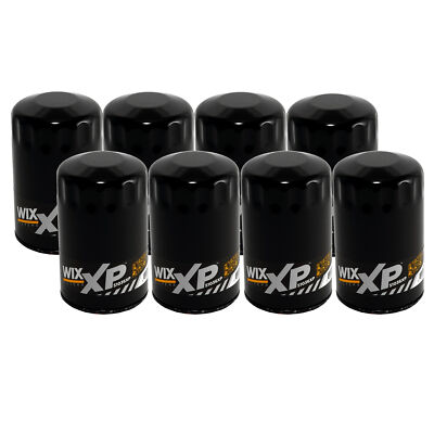 Wix Xp Set 8 Engine Motor Oil Filters For Cadillac Chevrolet GMC Isuzu Pontiac