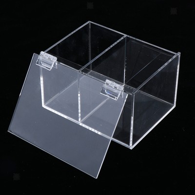 Acrylic Display Cases Countertop Box Cube Organizer Model Toys