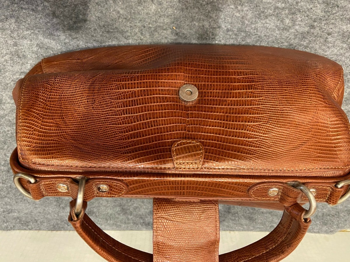 Vintage Braun Buffel Leather Doctor Traveller's Leather Bag