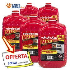 Toyotomi PLUS → 10 / 20 Lt - Combustibile Inodore di ALTA QUALITA' per Stufe