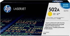 NEW ORIGINAL HP 502A YELLOW TONER CARTRIDGE WORKS WITH 3600 SERIES / Q6472A