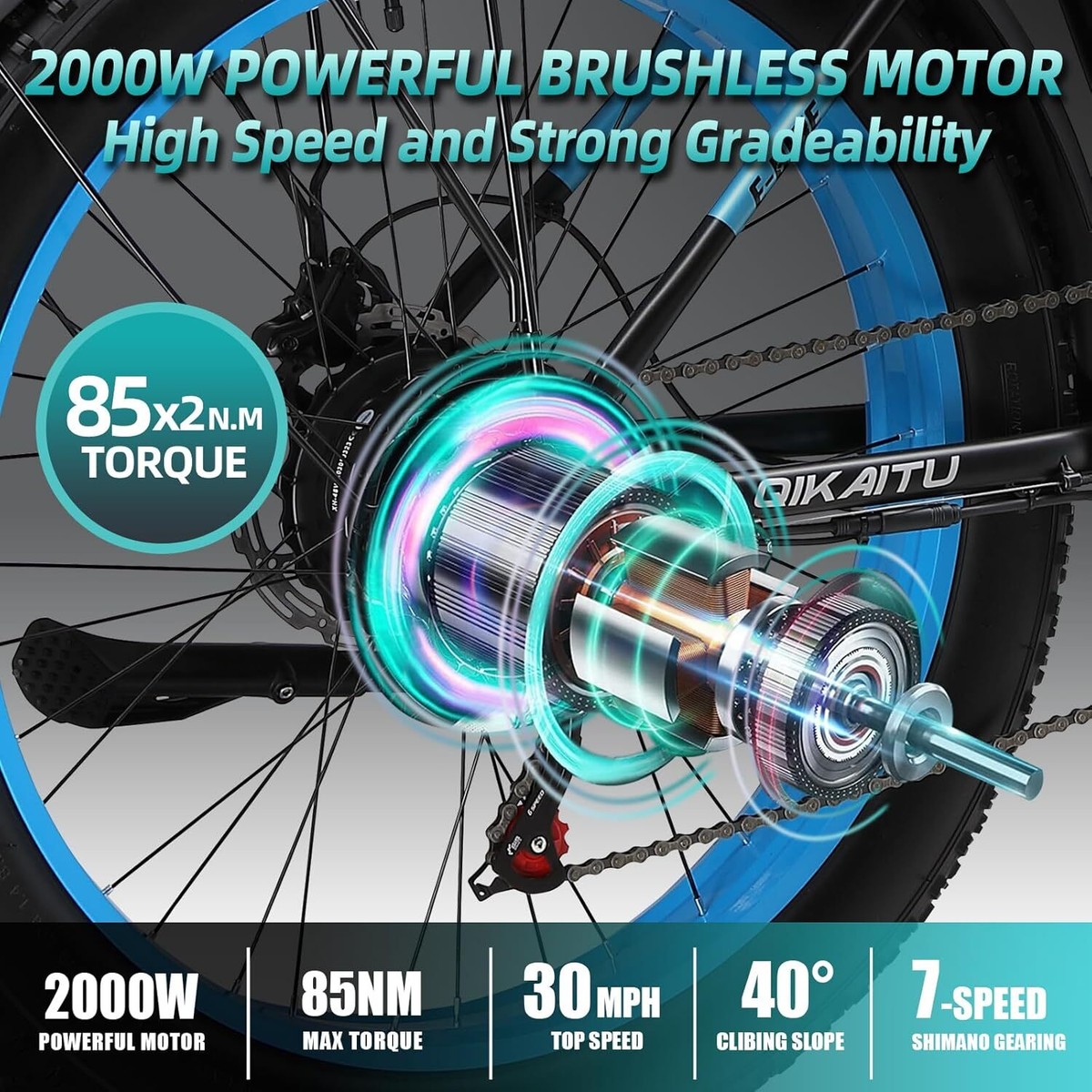 イーサプライズ ECD20BKT EB262/EB263 Electric Bike for Adults with 26