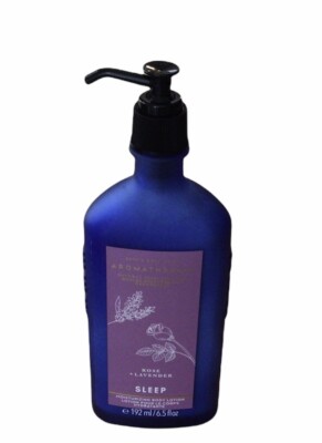 Bath & Body Works Aromatherapy Sleep Rose + Lavender Lotion 6.5 fl.oz. 