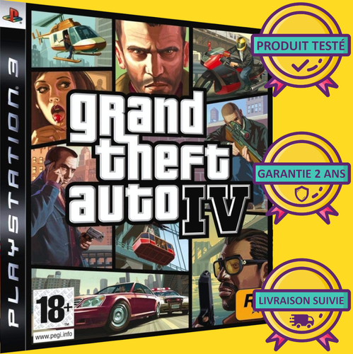 💣 GRAND THEFT AUTO IV - PLAYSTATION 3 PS3 💣