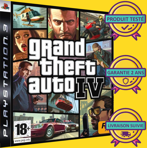 💣 GRAND THEFT AUTO IV - PLAYSTATION 3 PS3 💣 - Photo 1/1