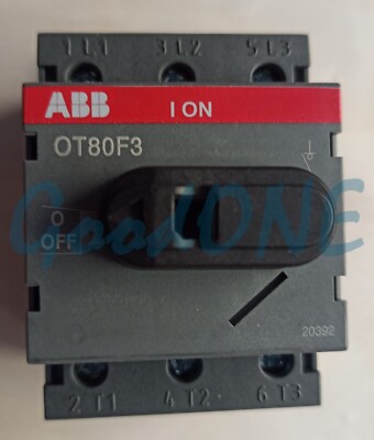 1PC NEW ABB OT80F3 1SCA105798R1001 3P 80A Disconnector Switch