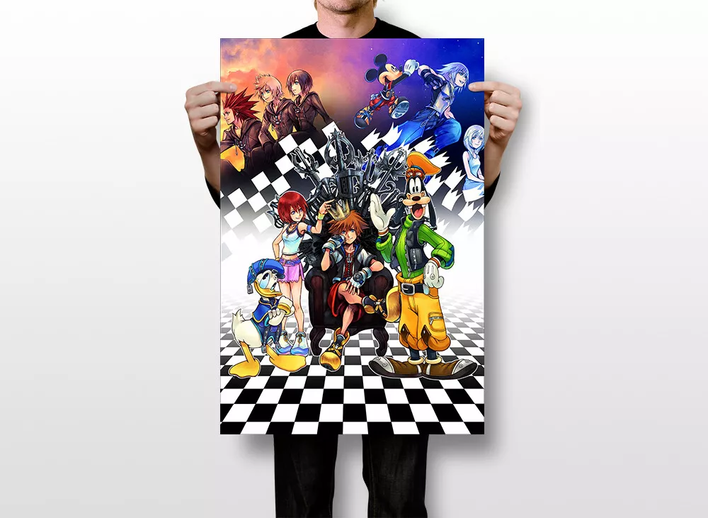 Kingdom hearts 4 cover art with all the characters