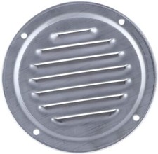 2PCS Round Louvered Vent Stainless Steel 5" Vent for Boat/Yacht/RV/Courtyard