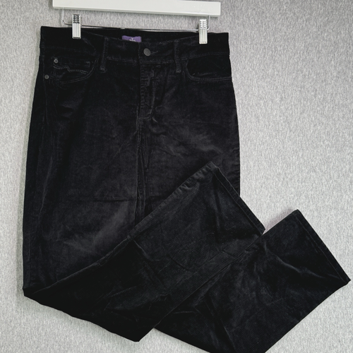Jean Droit Not Your Daughter's Jeans (NYDJ) Marilyn - Taille 6, Noir, Neuf Avec étiquettes, USA