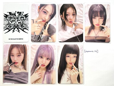 IVE Liz Photocard - OFFICIAL LIZ IVE THE 2ND EP [IVE SWITCH] SSQ