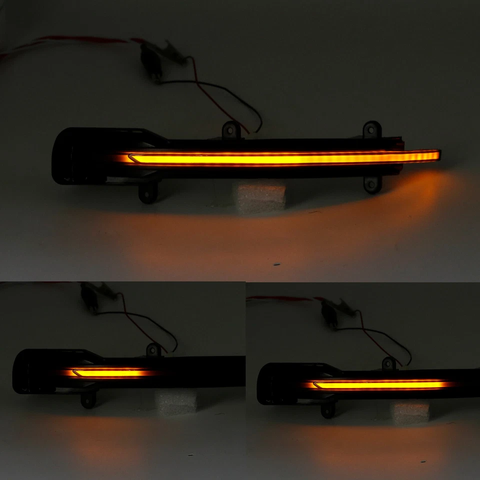 For AUDI Q5 Q7 Facelift 2012-2015 Sequential LED Side Mirror Turn Signal Lights - Image 2 of 4