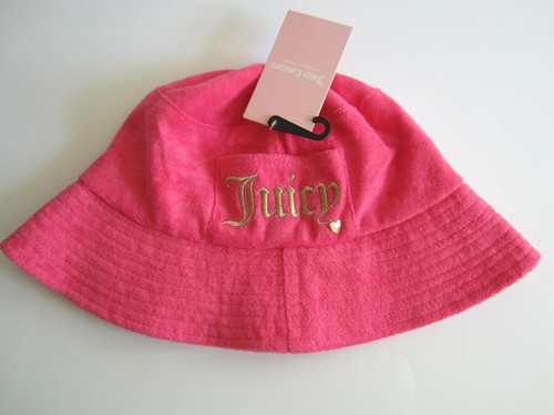 Pink Terry Cloth Bucket Hat 