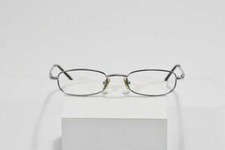 FOSSIL RANDI BRUSHED SILVER METAL FLEX HINGED SLEEK RX EYEGLASS SUNGLASS FRAMES