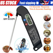 Instant Read Digital Meat Thermometer BBQ Grill Smoker For Kitchen Food Cooking