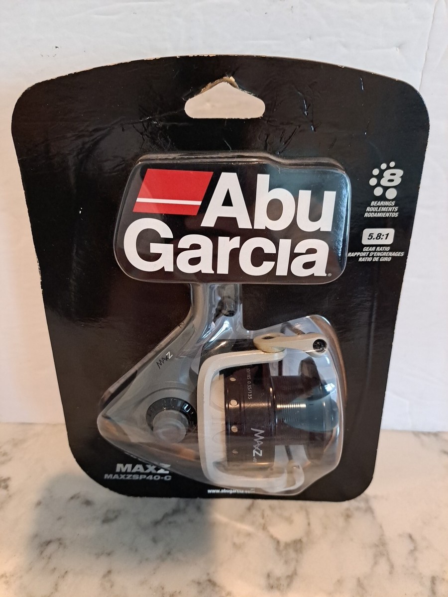 Abu Garcia MAXZSP40-C Max Z Spinning Reel, Size 40, 5.8:1 Max Z 40