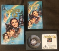 THE WIZARD OF OZ Betamax Beta Tape Not VHS MGM/UA Home Video w/ Booklets - EX