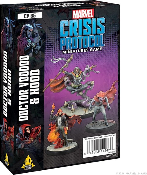 MARVEL CRISIS PROTOCOL:  DOCTOR VOODOO & HOOD  - INGLES MCP NUEVO NEW