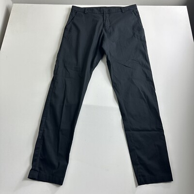 Men's Lululemon Commission Pant Classic Black Tapered Casual